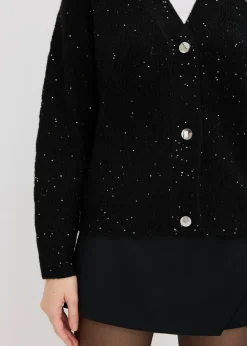 Chaqueta de punto ajour