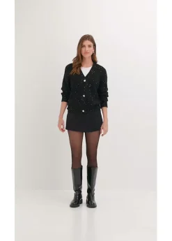 Chaqueta de punto ajour
