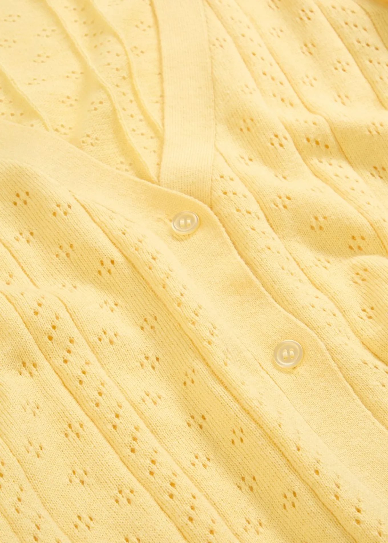 Chaqueta de punto ajour con mezcla de seda