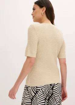 Chaqueta de punto con algodón