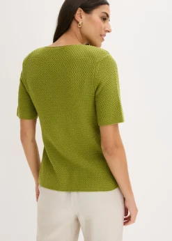 Chaqueta de punto con algodón