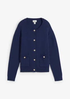 Chaqueta de punto con bolsillos