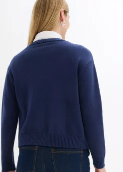 Chaqueta de punto con bolsillos