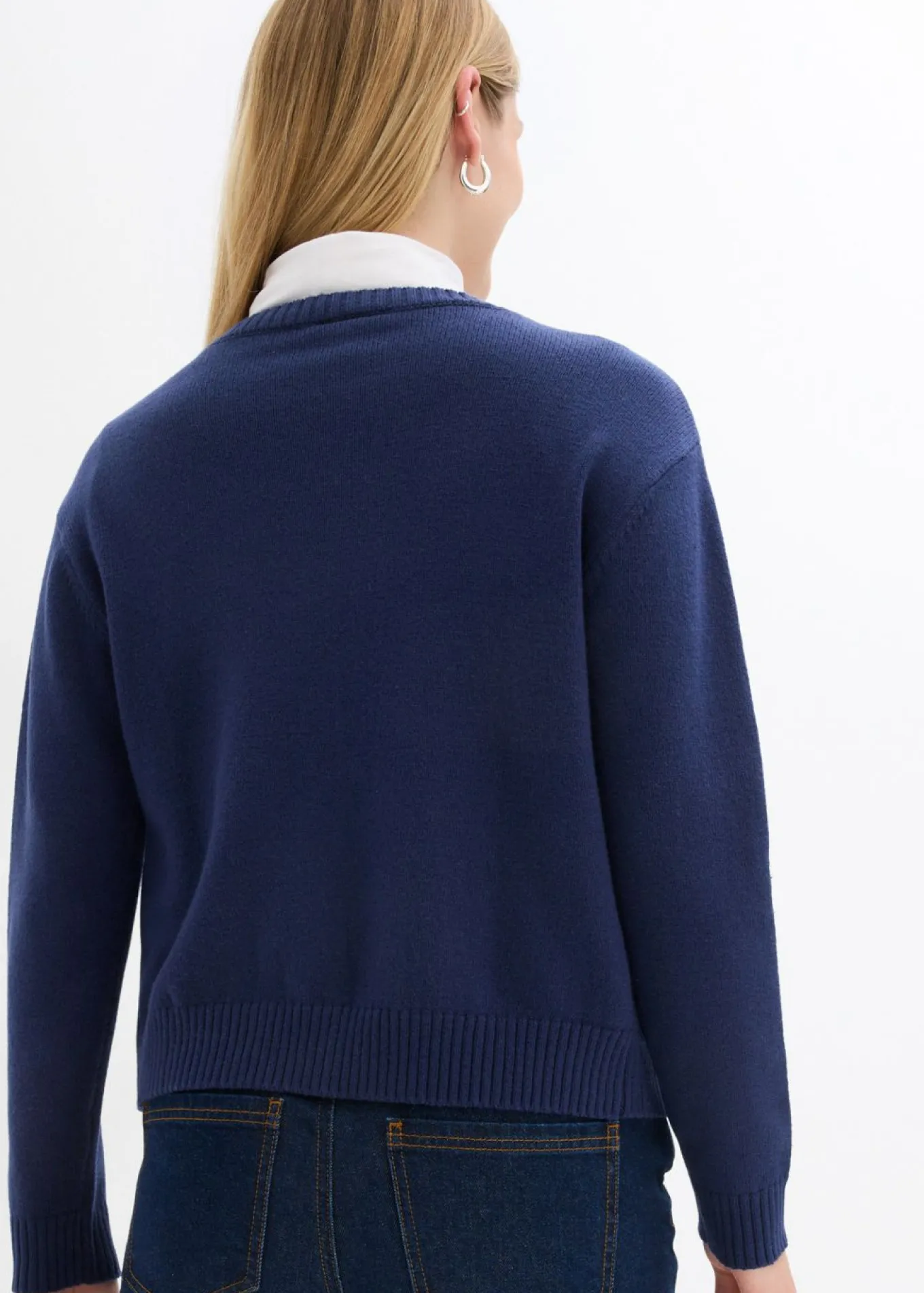 Chaqueta de punto con bolsillos