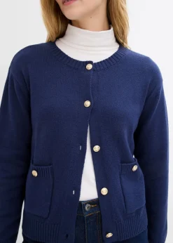 Chaqueta de punto con bolsillos