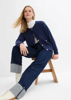 Chaqueta de punto con bolsillos