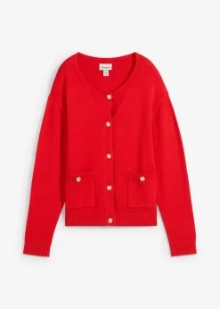 Chaqueta de punto con bolsillos