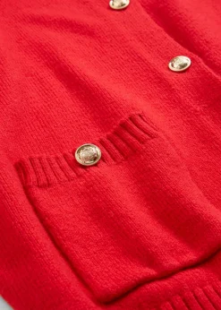 Chaqueta de punto con bolsillos