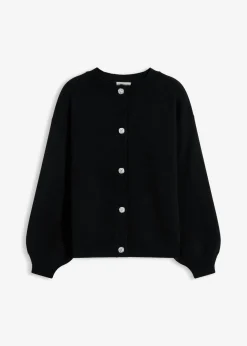Chaqueta de punto con botones decorativos