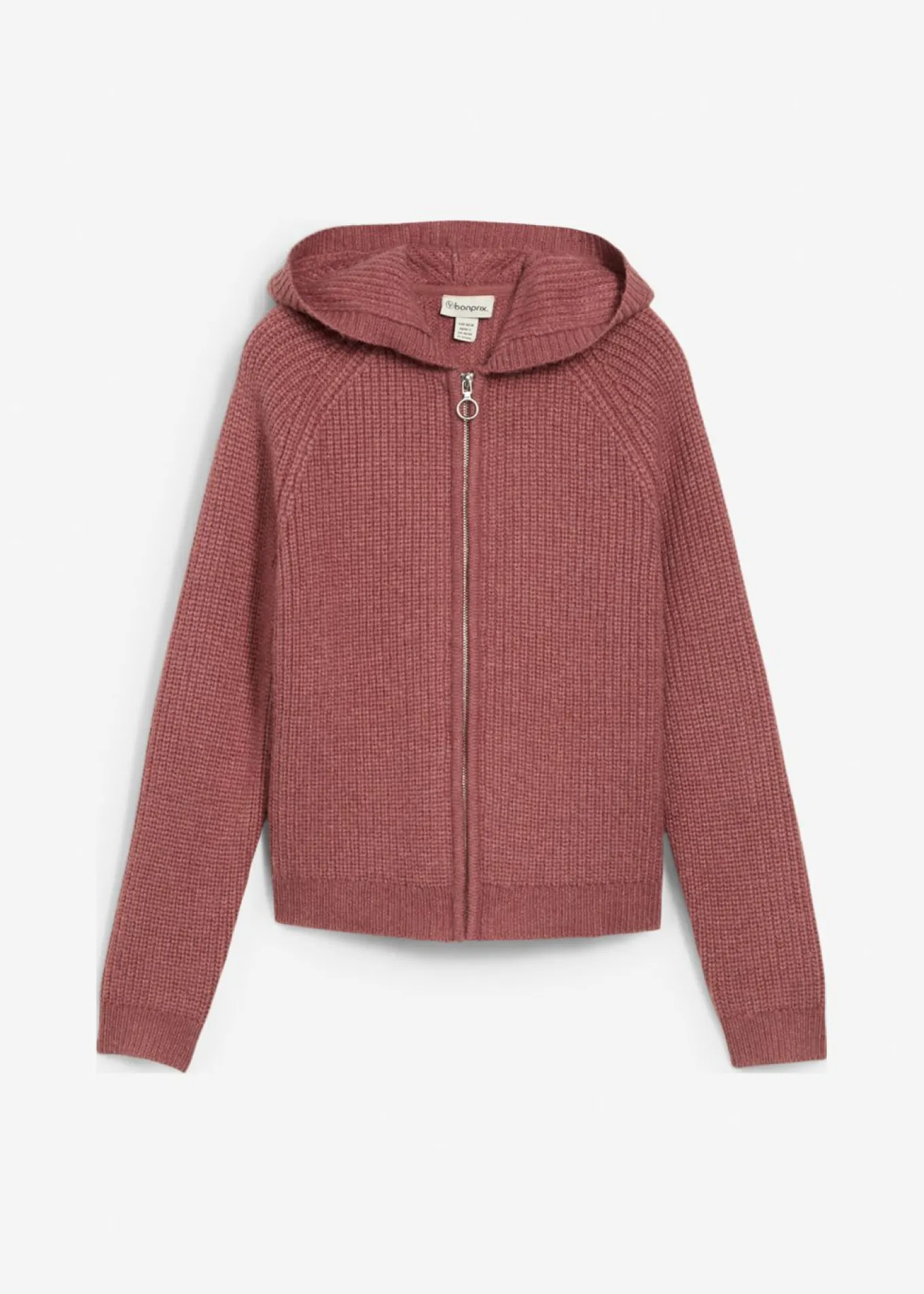 Chaqueta de punto con capucha
