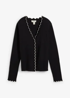 Chaqueta de punto con contenido de seda