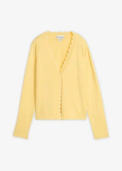 Chaqueta de punto con contenido de seda