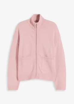 Chaqueta de punto con cremallera