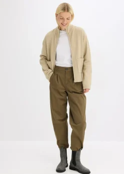 Chaqueta de punto con cremallera