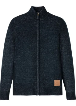 Chaqueta de punto con cuello alto