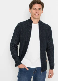 Chaqueta de punto con cuello alto