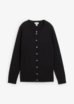 Chaqueta de punto con cuello redondo