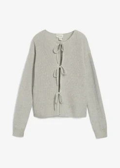 Chaqueta de punto con detalle de lazo