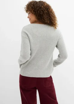 Chaqueta de punto con detalle de lazo