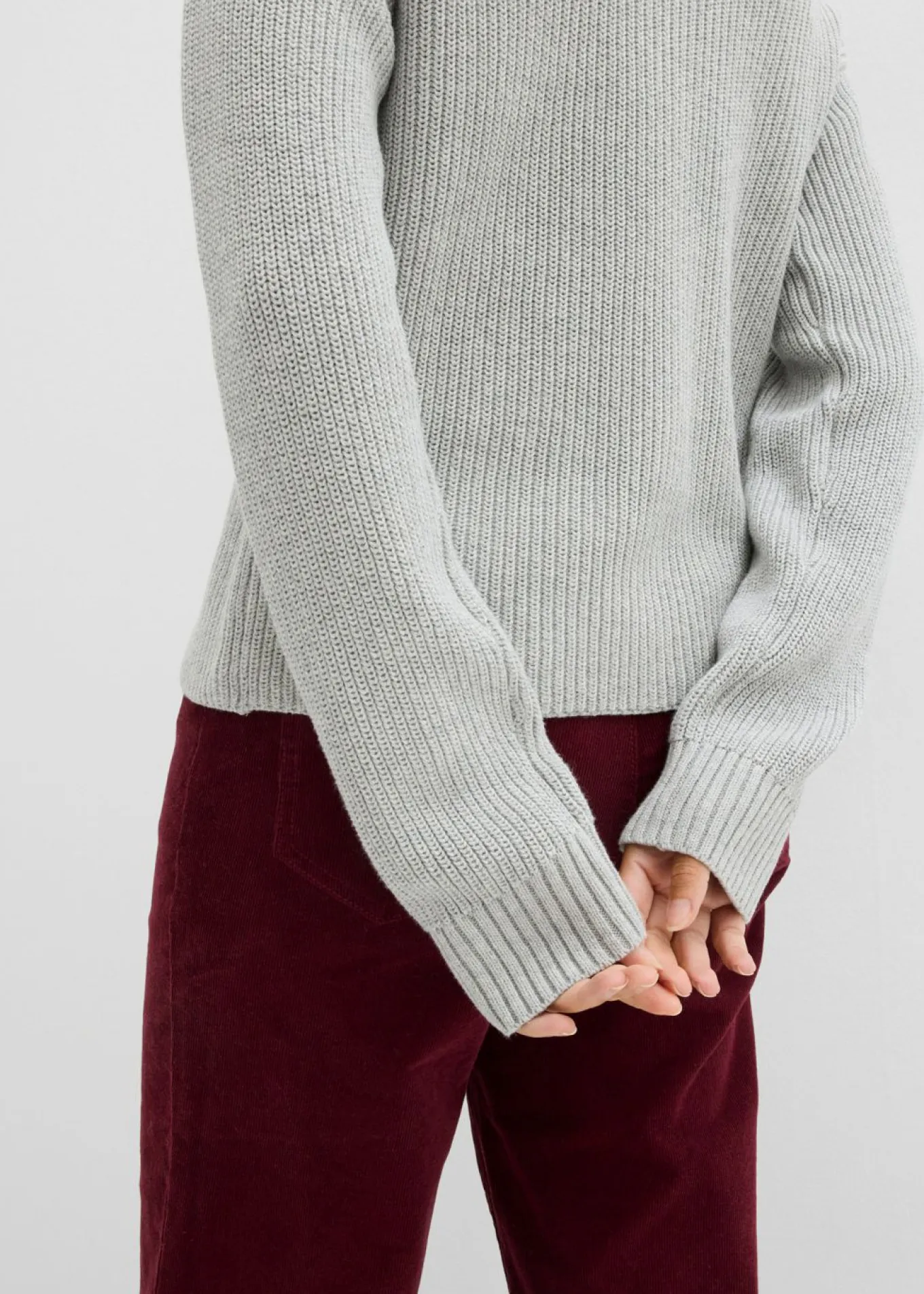 Chaqueta de punto con detalle de lazo