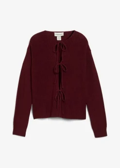 Chaqueta de punto con detalle de lazo