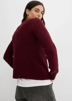 Chaqueta de punto con detalle de lazo
