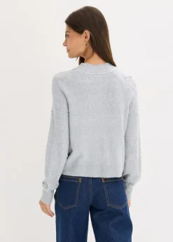 Chaqueta de punto con textura