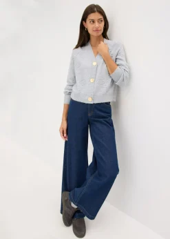 Chaqueta de punto con textura