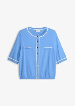 Chaqueta de punto con viscosa