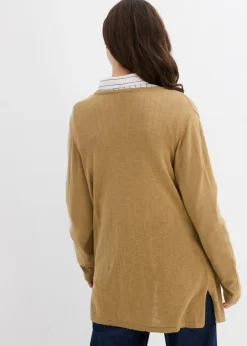 Chaqueta de punto de algodón ligero y calidad superior