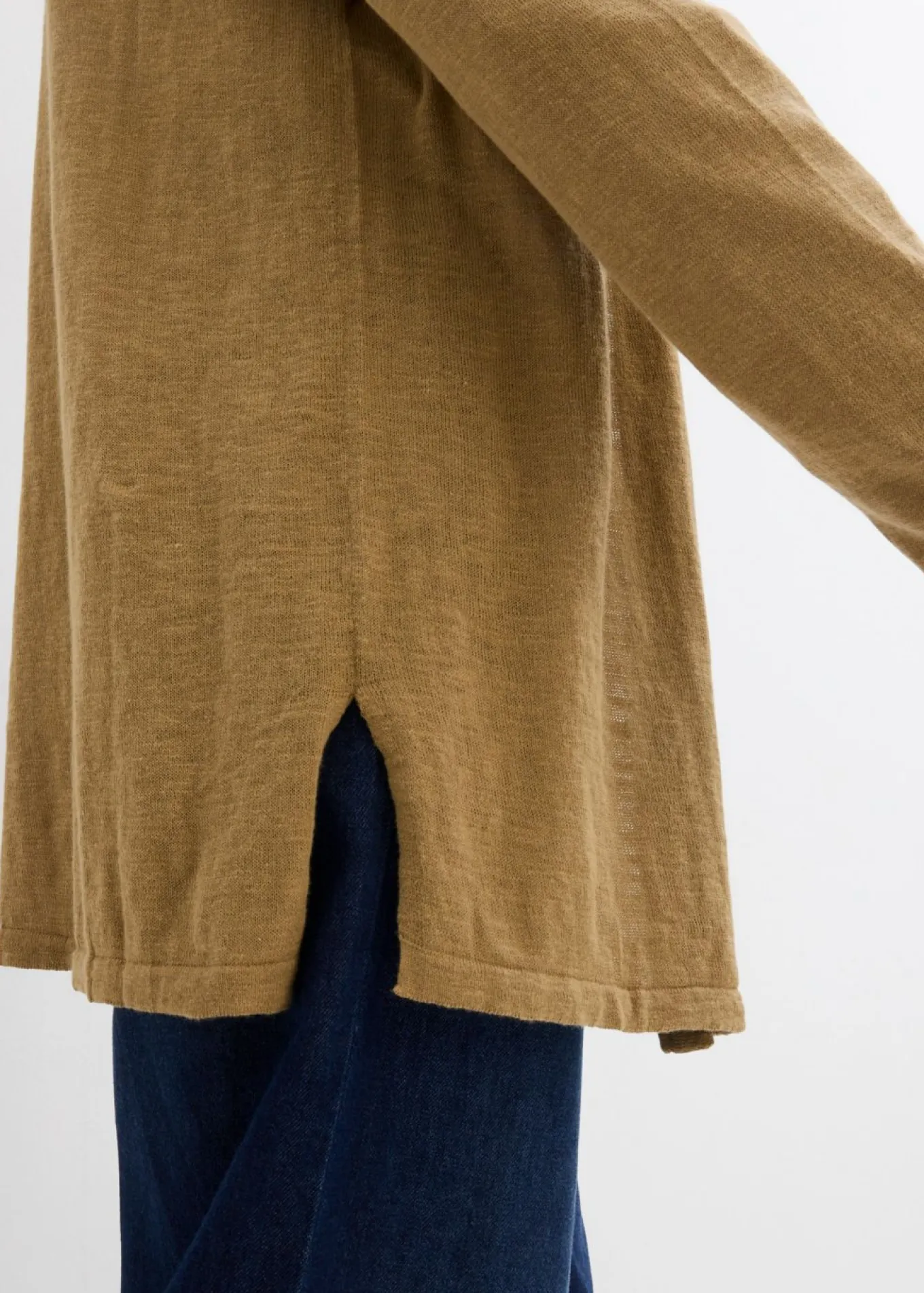 Chaqueta de punto de algodón ligero y calidad superior