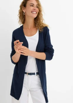 Chaqueta de punto de algodón ligero y calidad superior