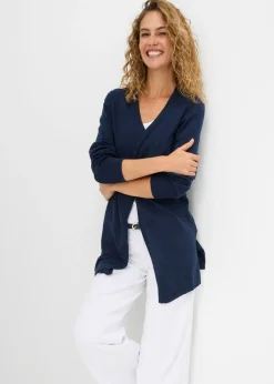 Chaqueta de punto de algodón ligero y calidad superior