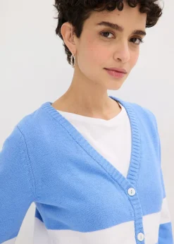 Chaqueta de punto de algodón