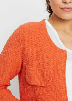 Chaqueta de punto de bouclé