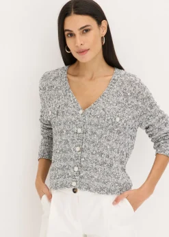 Chaqueta de punto de bouclé