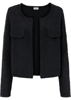 Chaqueta de punto de bouclé
