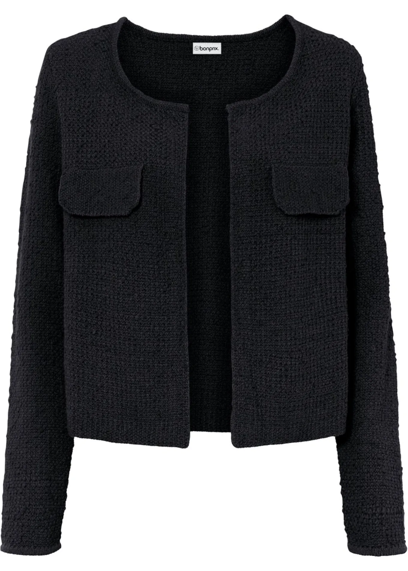 Chaqueta de punto de bouclé
