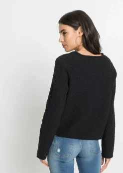 Chaqueta de punto de bouclé