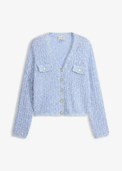 Chaqueta de punto de bouclé