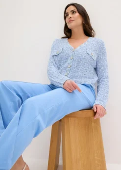 Chaqueta de punto de bouclé
