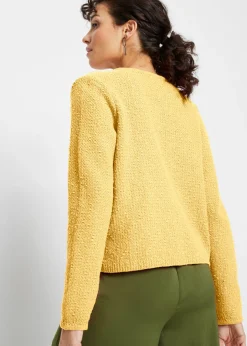 Chaqueta de punto de bouclé