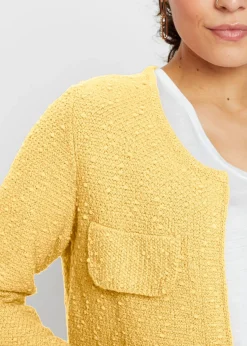 Chaqueta de punto de bouclé