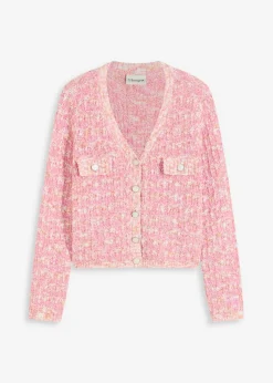 Chaqueta de punto de bouclé