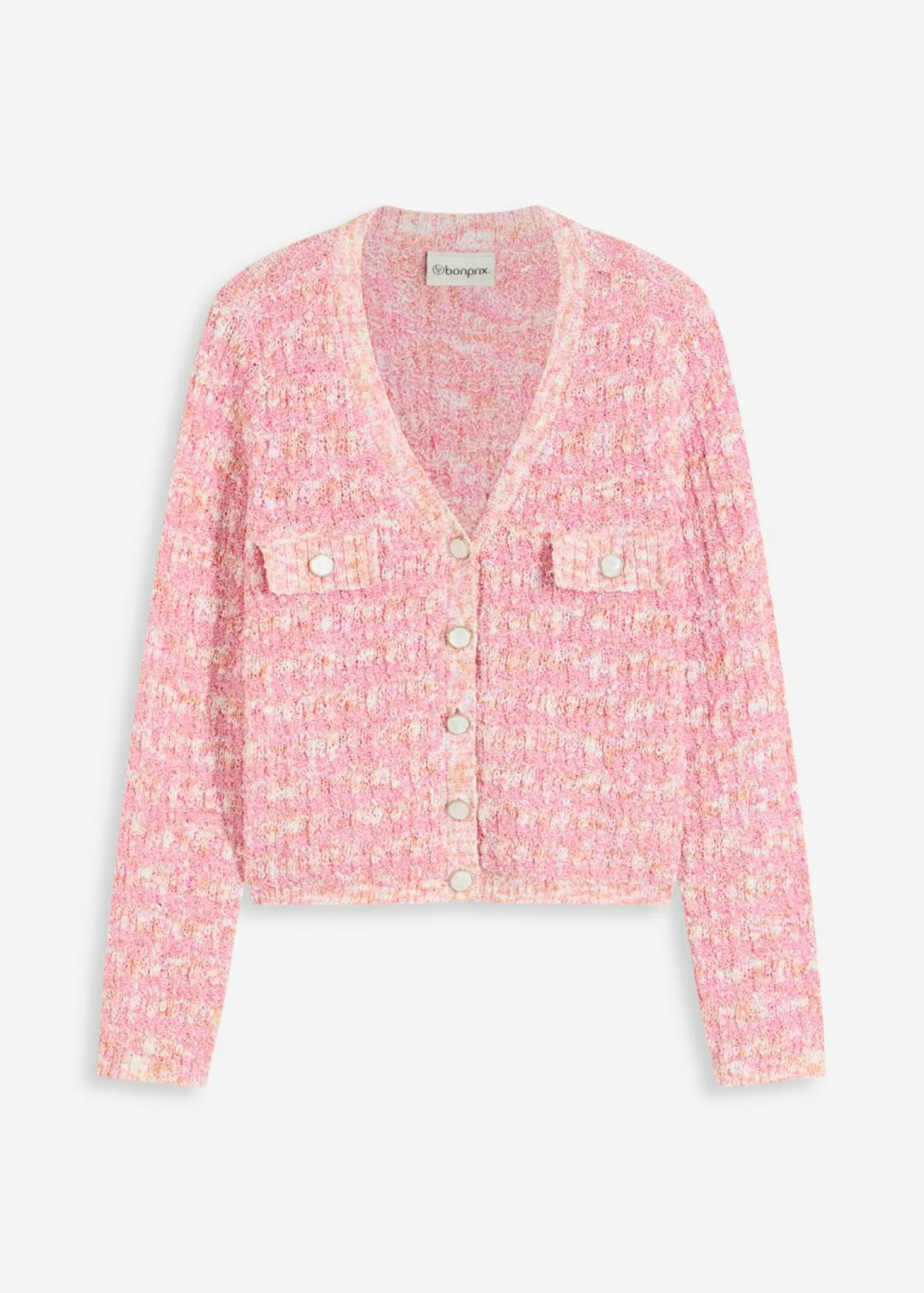 Chaqueta de punto de bouclé