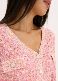 Chaqueta de punto de bouclé