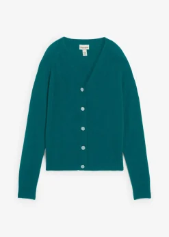 Chaqueta de punto de cachemira con Good Cashmere Standard®