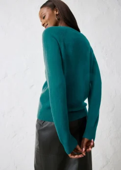 Chaqueta de punto de cachemira con Good Cashmere Standard®