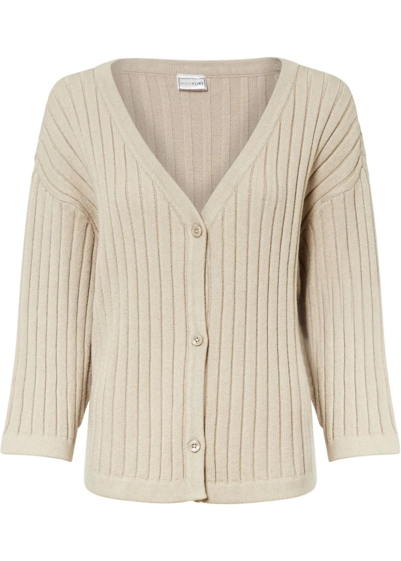 Chaqueta de punto de estilo boxy