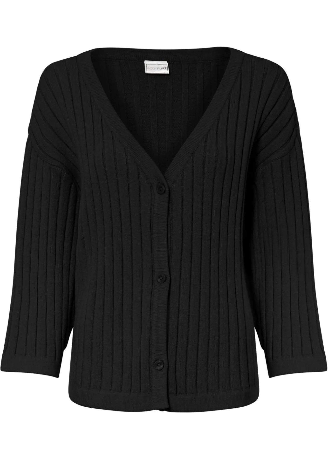 Chaqueta de punto de estilo boxy